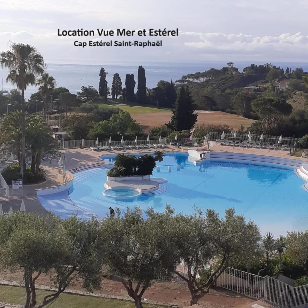 "Location Vue Mer Et Esterel", Cap Esterel Agay-Saint Raphael, T2, Piscines, Parking, Wifi Apartment Exterior photo